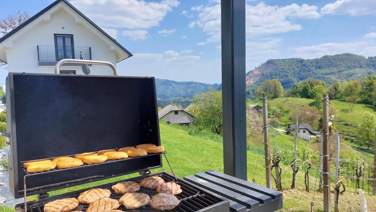 Tanja S Holiday Home In Nature With Sauna And Hot Tub Gorica pri Slivnici Exteriör bild